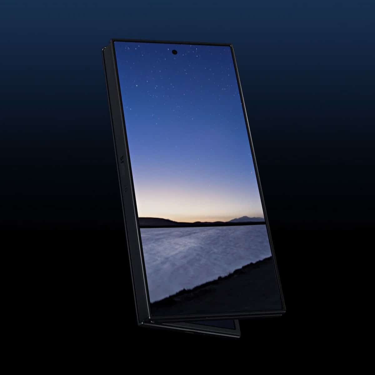 Galaxy Z TriFold smartphone with expansive unfolded display enabling advanced multitasking and productivity